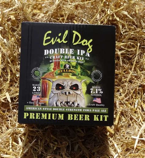 Evil Dog American Double IPA has been created around a powerful dose of the American Simcoe and ...