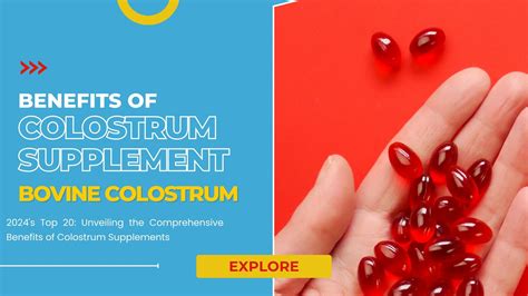 20 Benefits of Colostrum Supplement | BodyBoost Colostrum