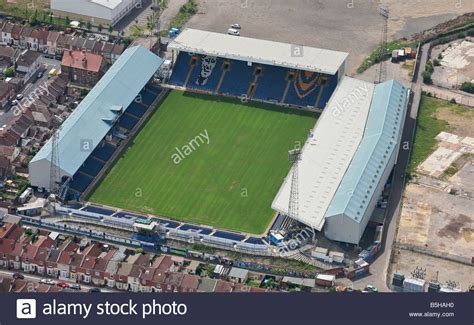 Fratton Park is the home stadium of Portsmouth F C and is situated in Stock Photo, Royalty Free ...