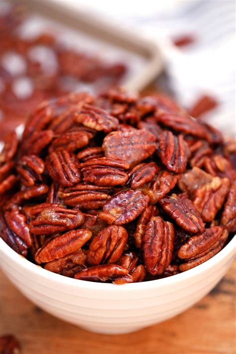 Easy Candied Pecans Recipe [Video] - Sweet and Savory Meals