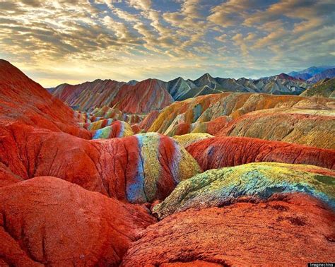 The Rainbow Mountains Of China Are Earth's Paint Palette