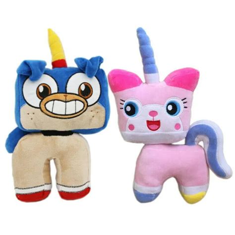 12นิ้วการ์ตูน Unikitty Plushies ของเล่นยูนิคอร์นแมวเจ้าหญิงตุ๊กตาอะนิเ ...