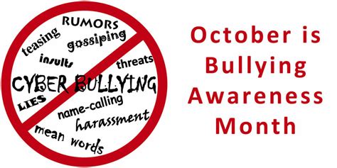 National Bullying Prevention and Awareness Month 2014 - Sue Scheff Blog