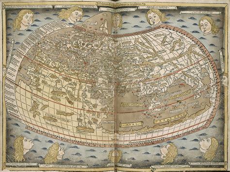 Ptolemy's World Map - Stock Image - C019/5418 - Science Photo Library