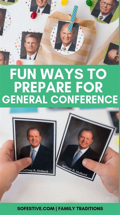 Fun LDS General Conference Ideas for Kids - So Festive! Primary ...