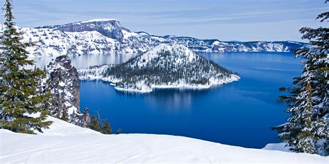 Crater Lake Winter - PCT: Oregon