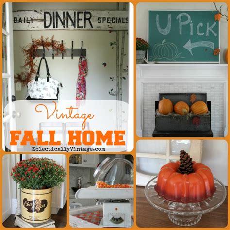 Vintage Fall Home Tour - Creative Fall Decorating Ideas