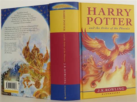 Harry Potter Order Phoenix Book - hrmzaer