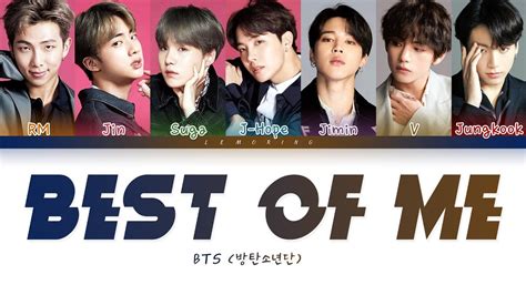 Bts Best Of Me Lyrics – BTS Army