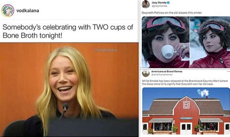 Gwyneth Paltrow spawns slew of internet gags as she wins $300,000 lawsuit | Daily Mail Online