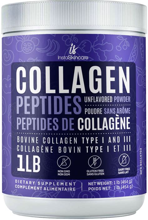 Buy Collagen Peptides Powder for Women Hydrolyzed Collagen Protein Powder Types I and III Non ...