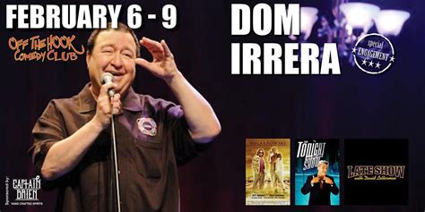 Comedian Dom Irrera Live In Naples, FL Off the Hook Comedy Club! | Naples Illustrated