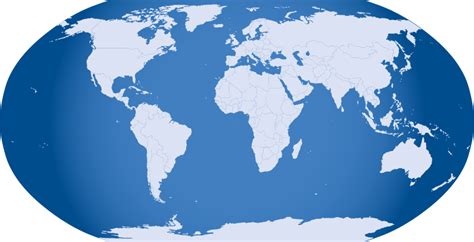 Free Clipart: Blue World Map | neocreo