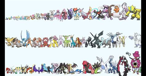 Pokemon Images: All Legendary And Mythical Pokemon Names