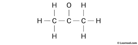 Acetone Lewis structure - Learnool