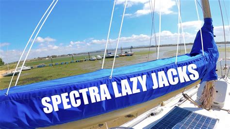 Dyneema Lazy Jacks, DIY! - YouTube