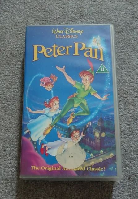 WALT DISNEY CLASSIC peter pan 1953 vhs £0.99 - PicClick UK