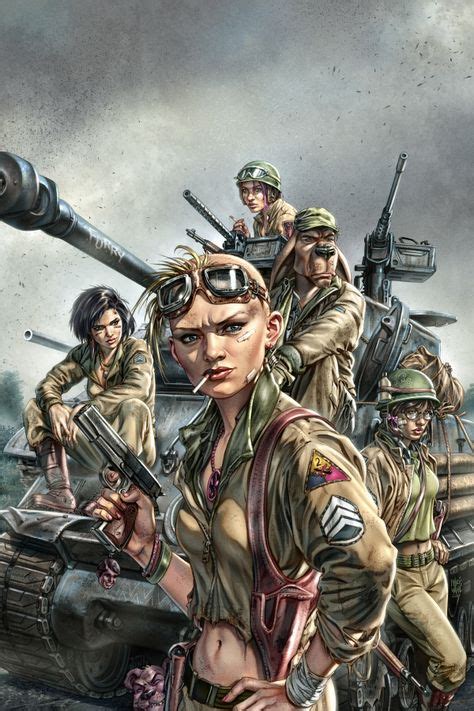 World War Tank Girl - Chris Wahl | Tank girl comic, Tank girl art, Jet girl