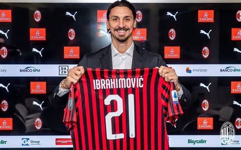 Ibrahimovic 21 jersey | Zlatan returns to AC Milan – IDFD blog