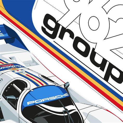 Rothmans Porsche 962 Limited Edition High-quality Print Gift - Etsy