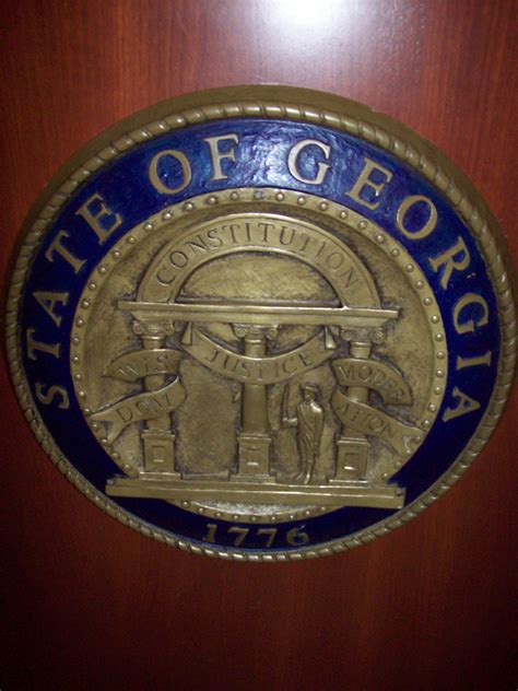 Georgia State Seal | Pics4Learning