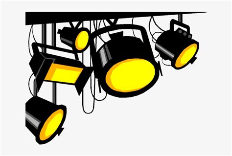 Theatre Clipart Concert Stage - Cartoon Lights Camera Action Transparent PNG - 640x480 - Free ...