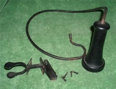 Antique Kellogg Oak Wall Telephone Parts Ear Piece Set | eBay