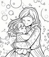 Unleash Your Creativity With Mom And Me Coloring Pages sketch template