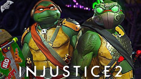 Injustice 2 Online - EPIC NINJA TURTLES GEAR! - YouTube