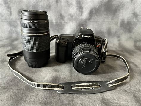 Canon EOS Rebel S Film Camera 2 Lenses, 35-105mm and Zoom Ultrasonic 75-300mm - Etsy