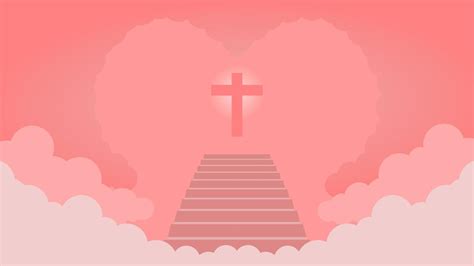 Christian Background with Cross. You can use this asset for your content like as Happy Easter ...