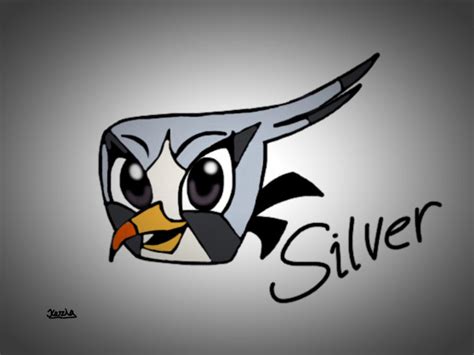 Angry birds 2 : silver by samanathakezia on DeviantArt