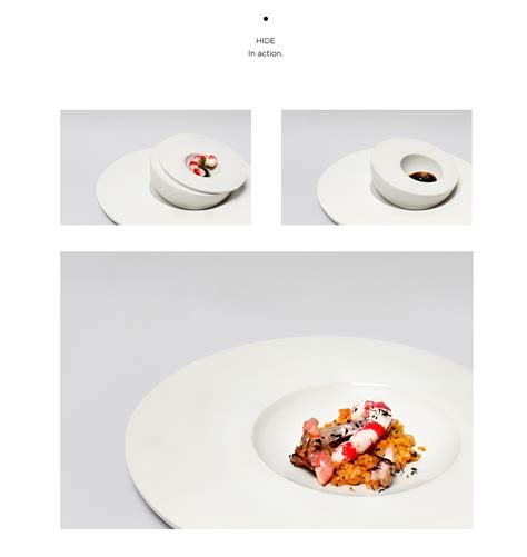 HIDE fine dining tableware :: Behance