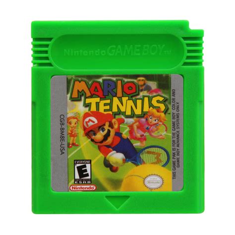 Mario Tennis Game Boy Color GBC