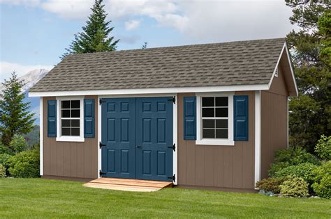 10x18 Fairmont Storage Shed Kits - YardCraft