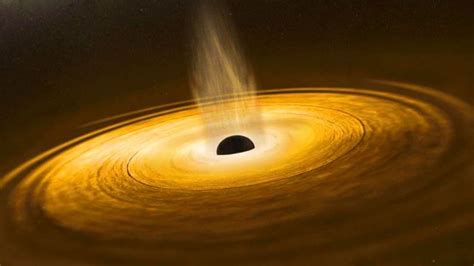 Astronomers Mapped The Bright Accretion Disk Around A Black Hole Using ...