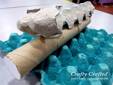 Crafty-Crafted.com » Blog Archive | Crafts for Children » TP Roll Egg ...