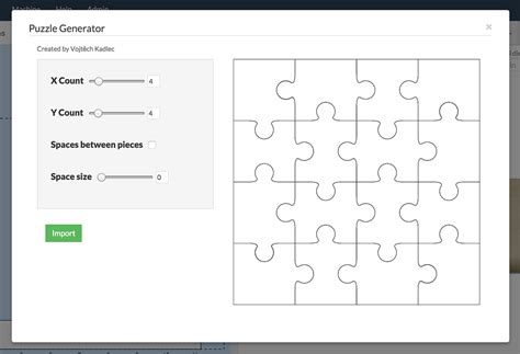 Jigsaw Puzzle Generator Svg - img-clam