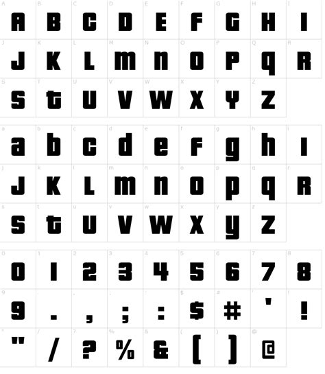 Gta font generator