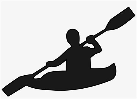 Canoe Kayak Clipart - Kayak Clipart Black And White Transparent PNG - 2400x1625 - Free Download ...