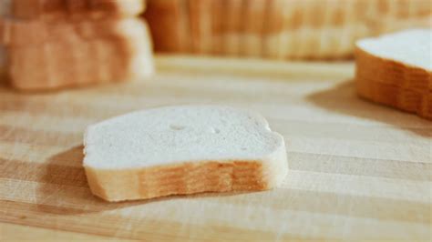 Brown Bread Cut In Slices Bread Slicing Stock Footage SBV-347228436 ...