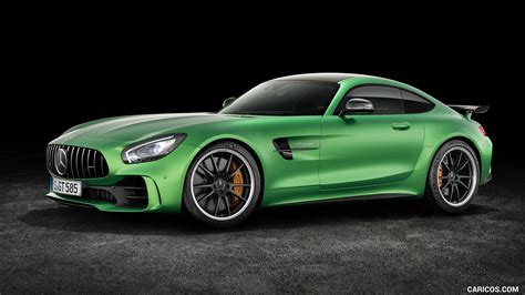 2017 Mercedes-AMG GT R (Color: Green Hell Magno) - Front Three-Quarter ...