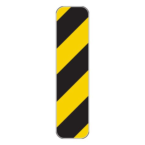 Diagonal Rt Stripes Marker Sign | Reflective Street Signs