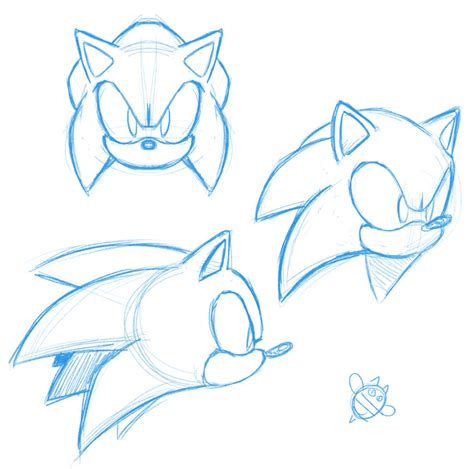 Sonic Face Practice by CatbeeCache on DeviantArt | Sonic face, Sonic ...