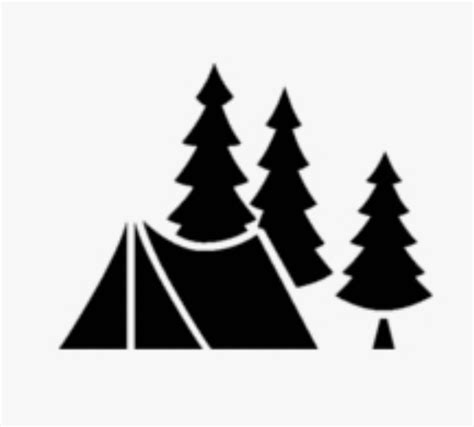 S"more Camping Campsite Outdoor Recreation Tent - Tent Camping Silhouette Png , Free Transparent ...