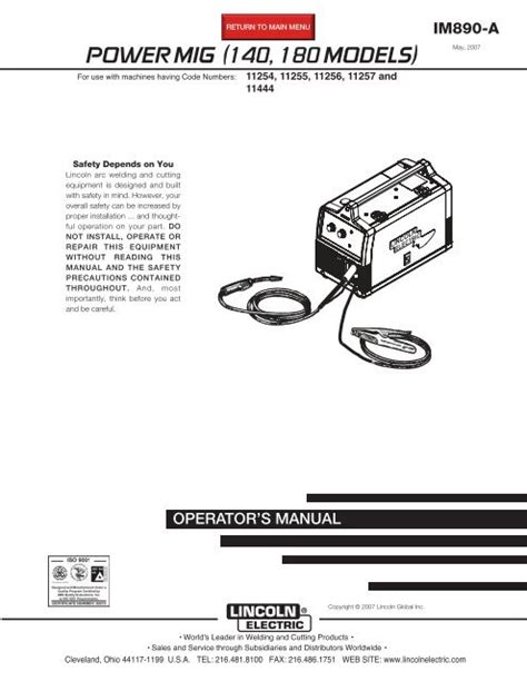 Lincoln 180 Mig Welder Parts Diagram | Reviewmotors.co