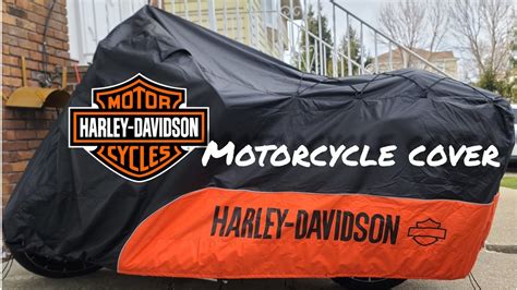 HARLEY DAVIDSON MOTORCYCLE COVER REVIEW / STREET GLIDE CVO - YouTube