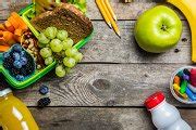 Healthy school lunch box containing lunch, healthy, and box | Food Images ~ Creative Market