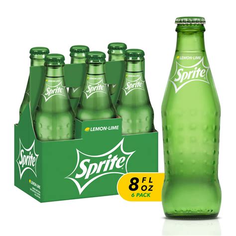 Sprite Lemon Lime Soda Soft Drinks, 8 fl oz, 6 Pack - Walmart.com - Walmart.com