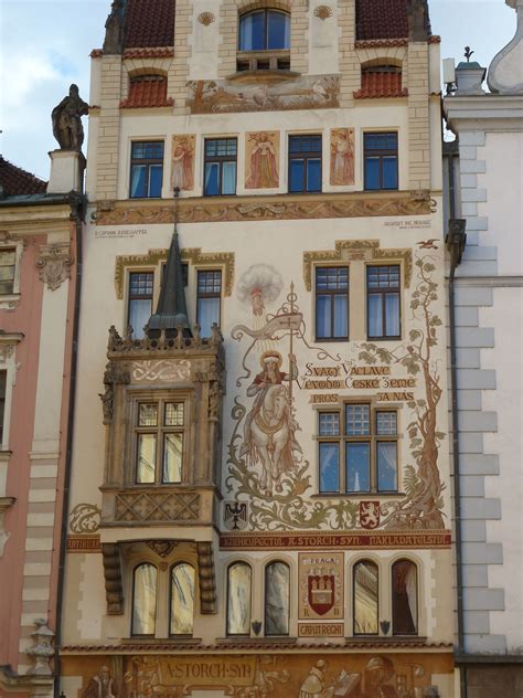 Prague's Stunning Art Nouveau Building